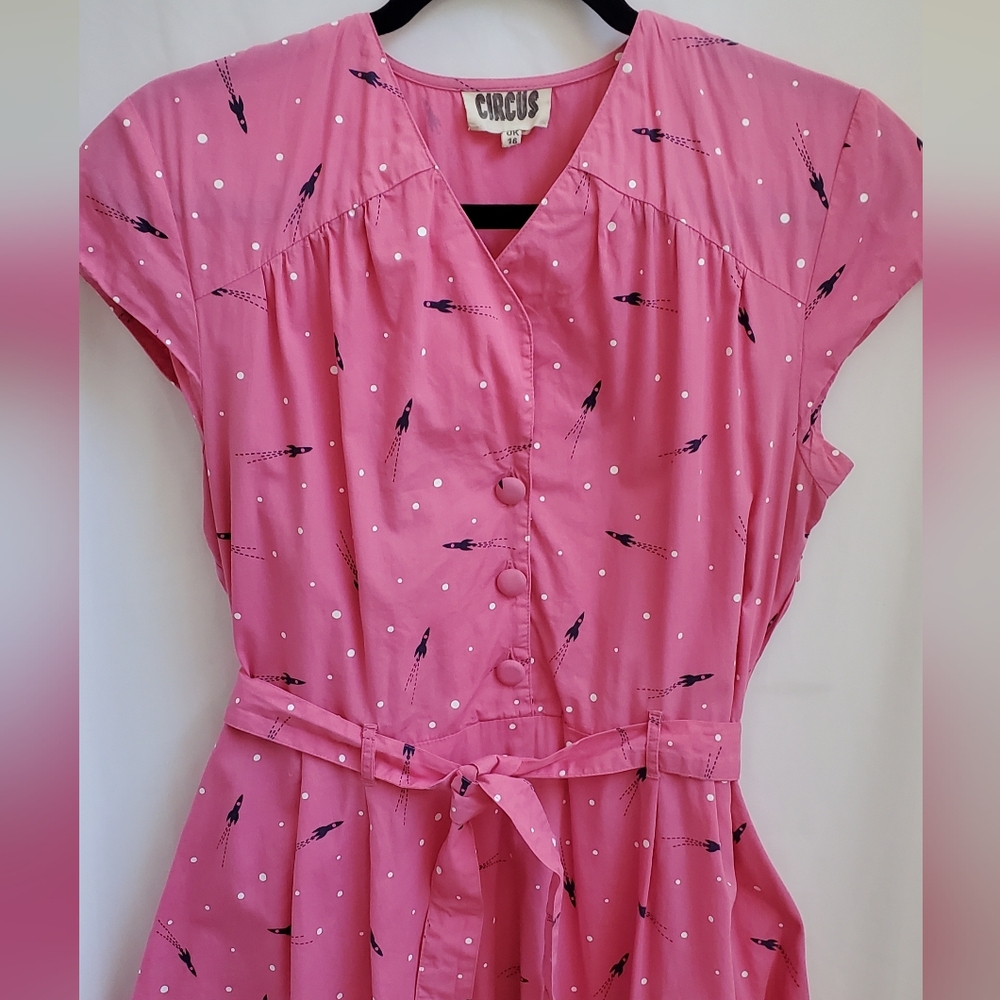 Circus Modcloth Ingrid Dress UK 16 - Picture 3 of 11